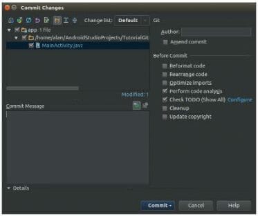 Как залить проект на github android studio